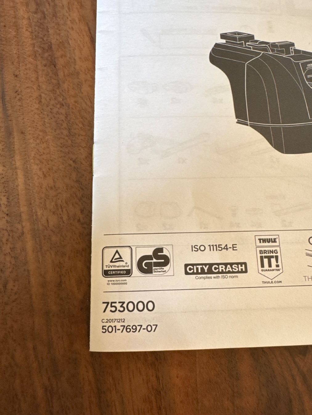 Thule Box da tetto: Thule Dachbox Alpine mit Rapid System 753 – Usato da Egg b. Zürich venduto da rvongunt 9