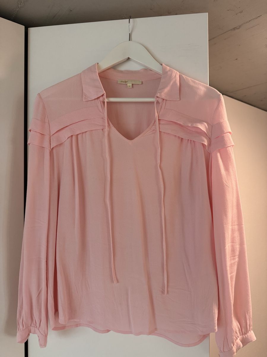 Maje Camicette: Maje rosa Blouse – Usato da Luzern venduto da Itsclaire