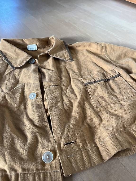 Blusen: braunes cropped hemd – Gebraucht aus Luzern von nad_2my8 1