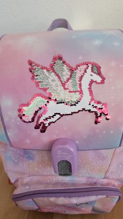 Mädchen Schultasche mit Einhorn