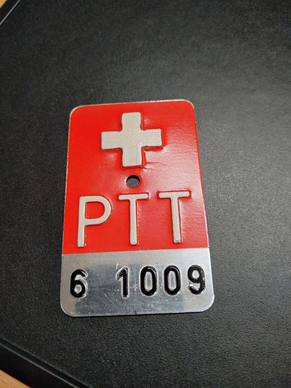 Ecriteaux: Nummernschild PTT – D'occasion à Aegerten par Rofu2