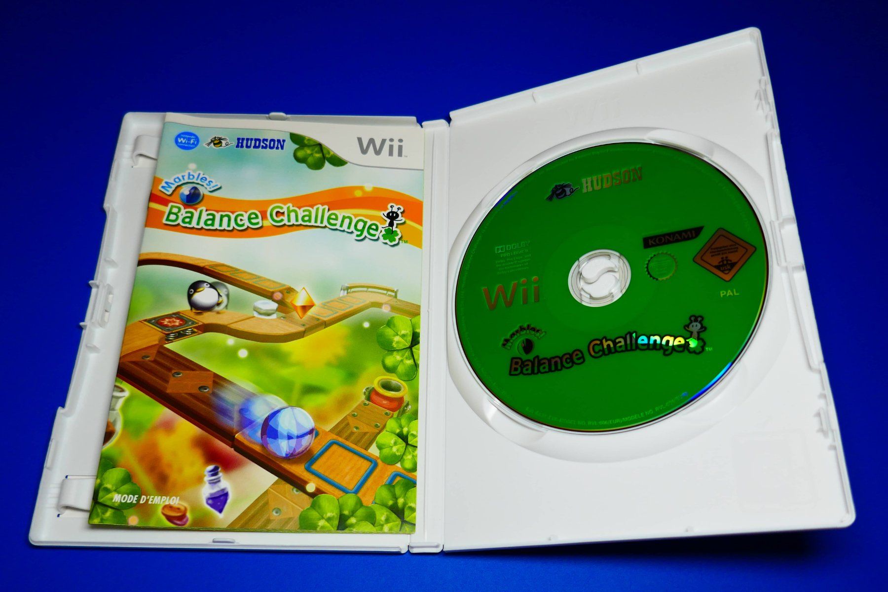 Nintendo Giochi: Marbles ! Balance Challenge - Nintendo Wii – Usato da Vuarrens venduto da Espace-Retro 1