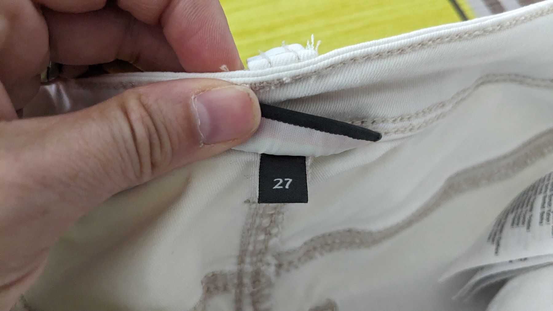 Pantaloni: Weisse StreetOne Hose - Gr. 27 – Usato da Staufen venduto da Fleby84 7