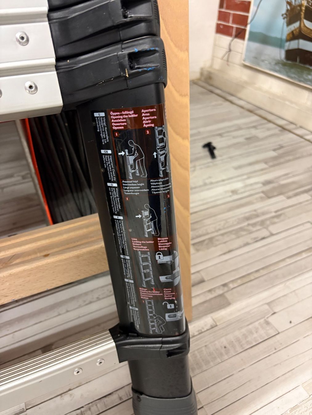 Echelles: Teleskopleiter neuwertig – D'occasion à liestal par Palacomorelo 3