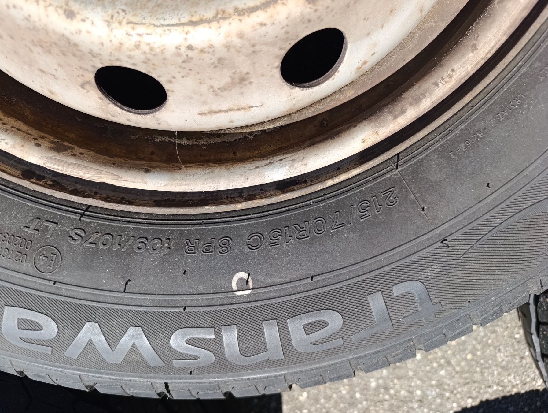 Pneumatici & Ruote complete: 4 x Stahlfelgen mit Räder – Usato da Zollikofen venduto da Mukipun 3