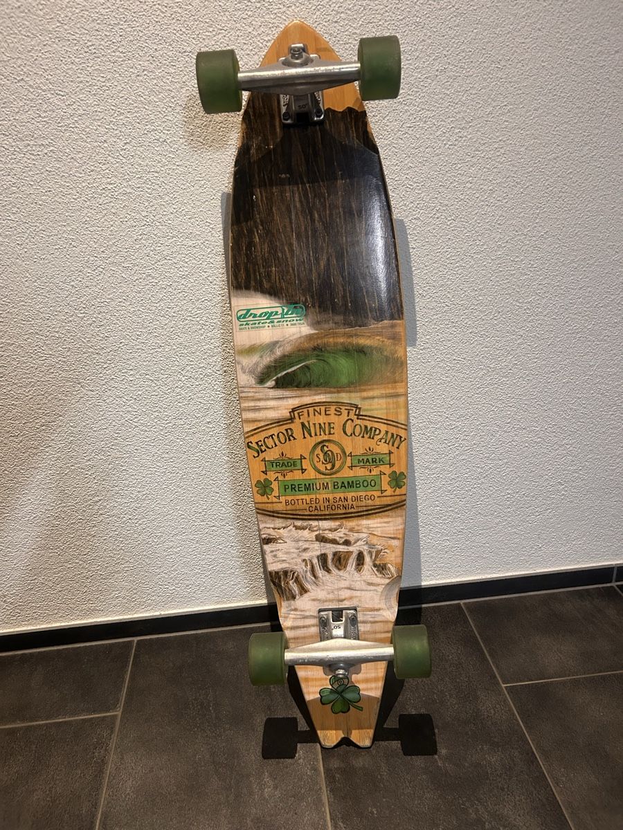 Sector 9 Skateboards: Longboard fishtail sector nine skateboard  – Usato da Krattigen venduto da fma_c8mj 2