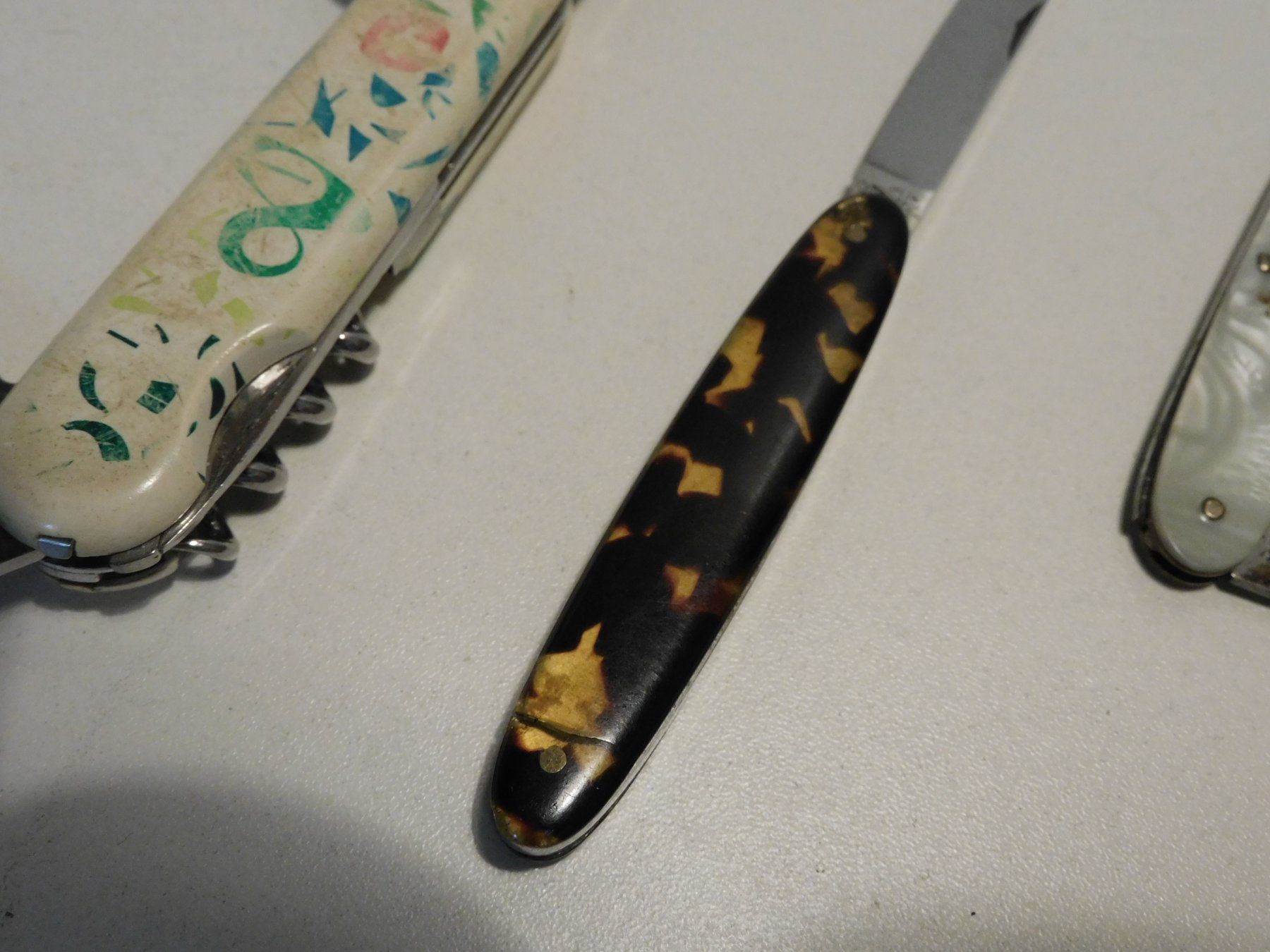 Taschenmesser: Sackmesser - 3 alte Sackmesser – Gebraucht aus Sursee von 76 5