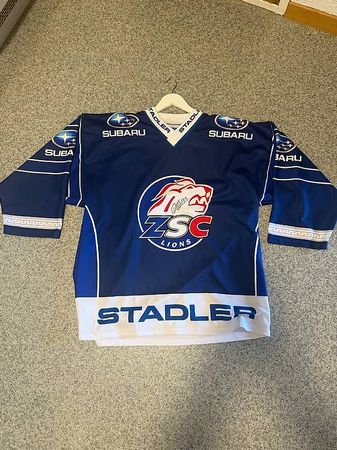 ZSC P.Sutter Trikot mit Unterschrift