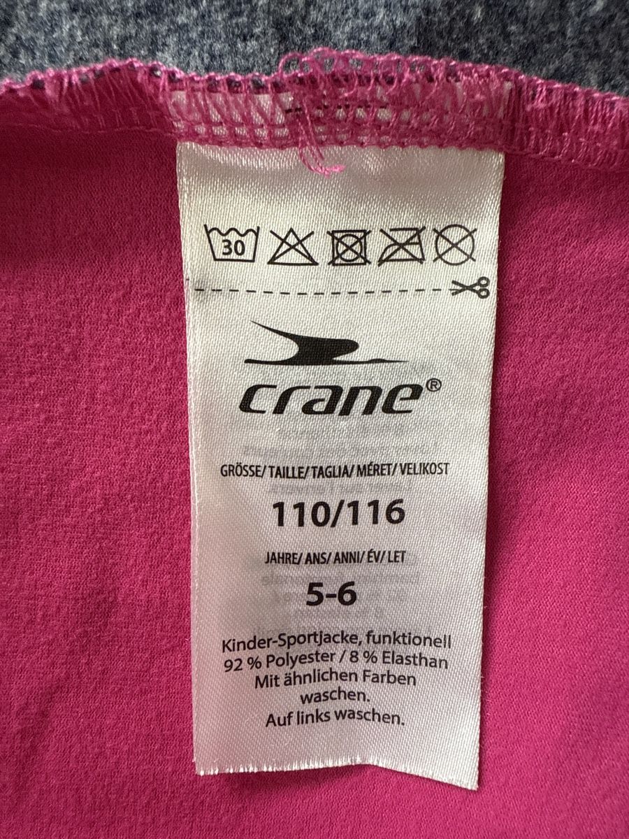 Giacche & Cappotti: Jacke dünn Softshell Sport Crane Gr. 110 116 – Nuovo (secondo la descrizione) da Niederbüren venduto da funkel06 4