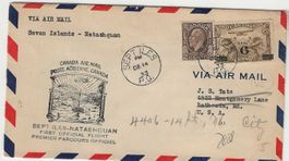 105 - 45 - Vol canadien 1933 Sept-Iles-Matashouan