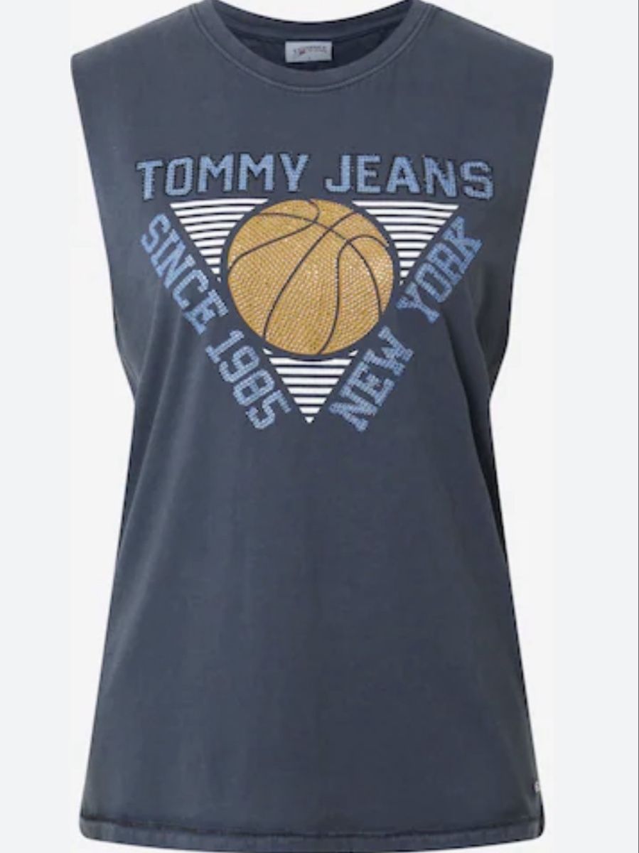 Tommy Hilfiger Top: Tommy Jeans Basketball Tanktop – Nuovo (secondo la descrizione) da Opfikon venduto da Sili121 1