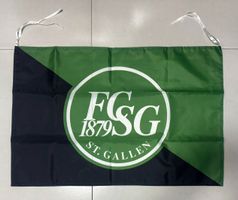 FC St.Gallen Fahne klein grün/schwarz