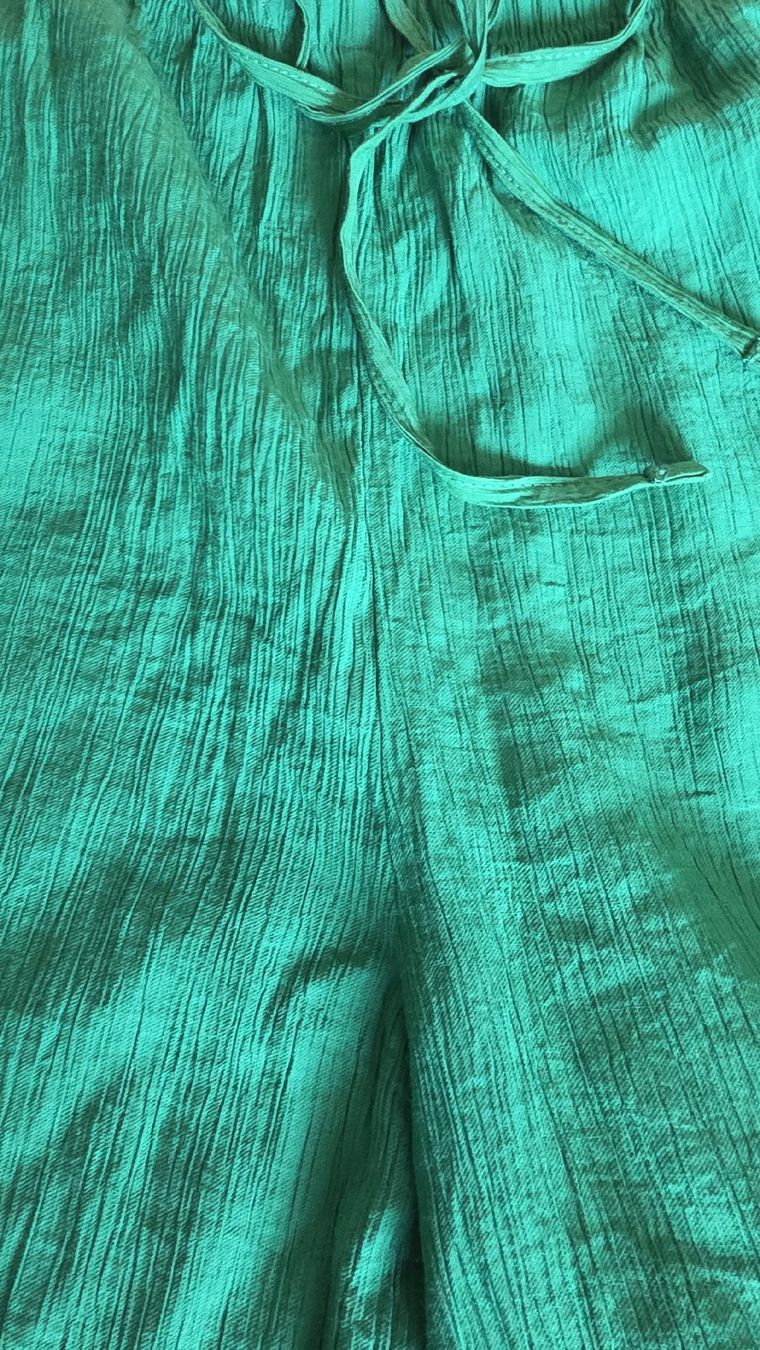 Hosen: Green Viscose Wide Leg Summer Pants - Size M – Neu (gemäss Beschreibung) aus Klingnau von fairy.princess 3