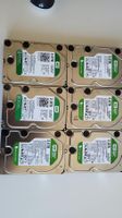 6x WD HDD 3.5" SATA–Festplatte – 5x 2TB + 1x 3TB – WD Green