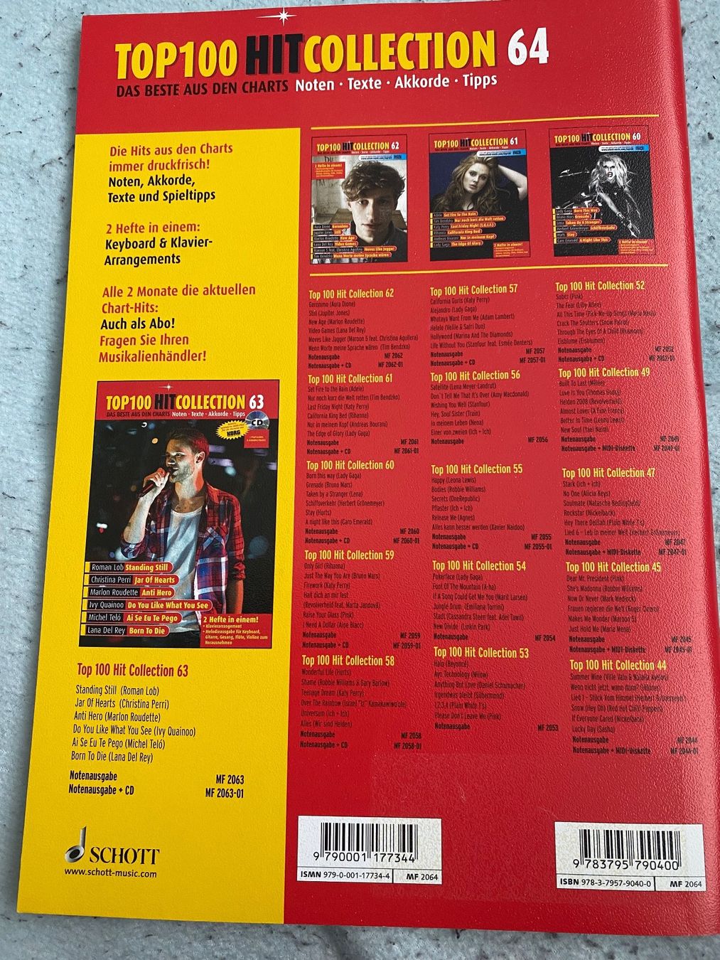 Libri: Buch Notenbook – Usato da Schaffhausen venduto da mar_jk9z 1