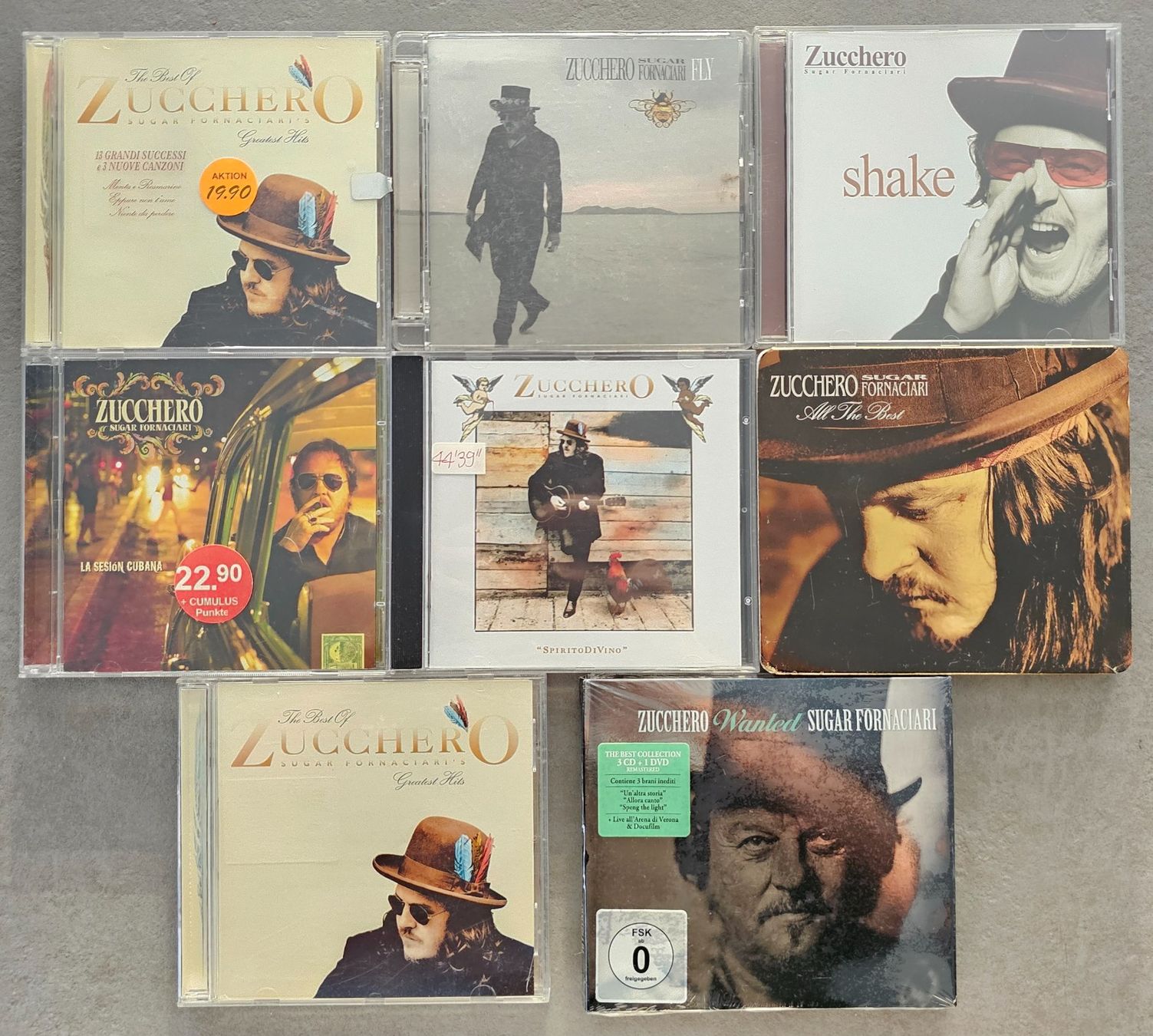 CDs: Zucchero CD's – Gebraucht aus Unterkulm von Chaplyn2018