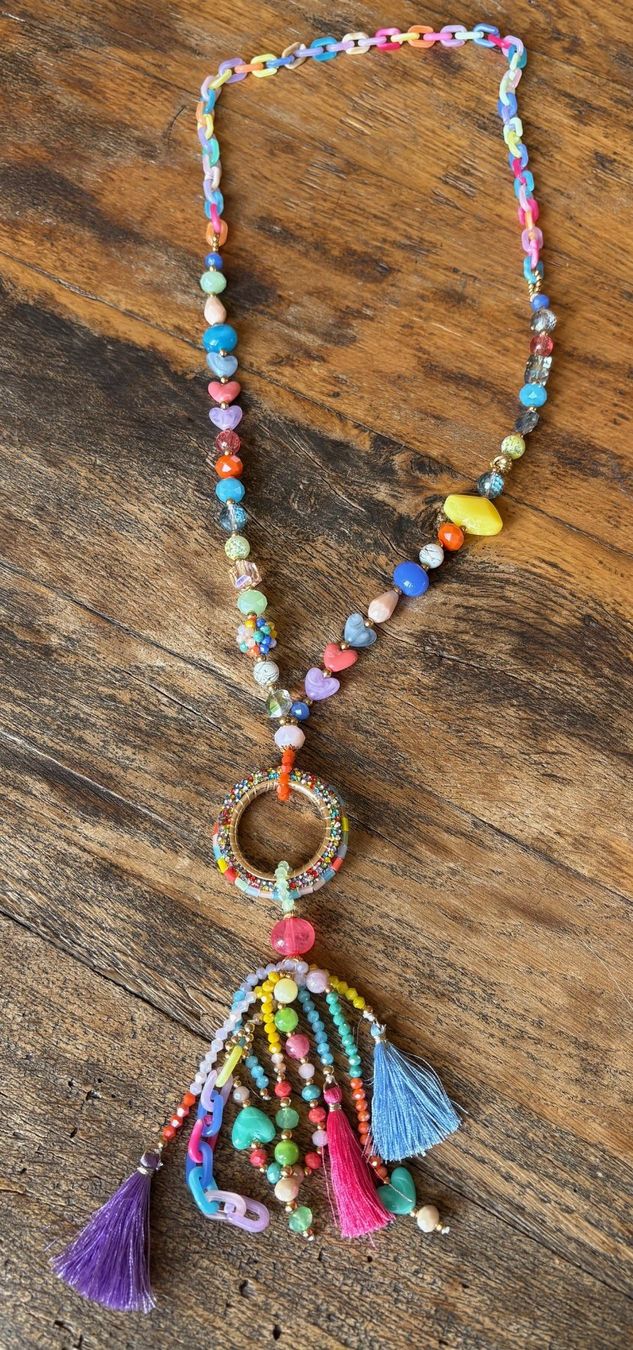Ketten: Collier multicolor – Neu und originalverpackt aus Locarno von DBSiesta