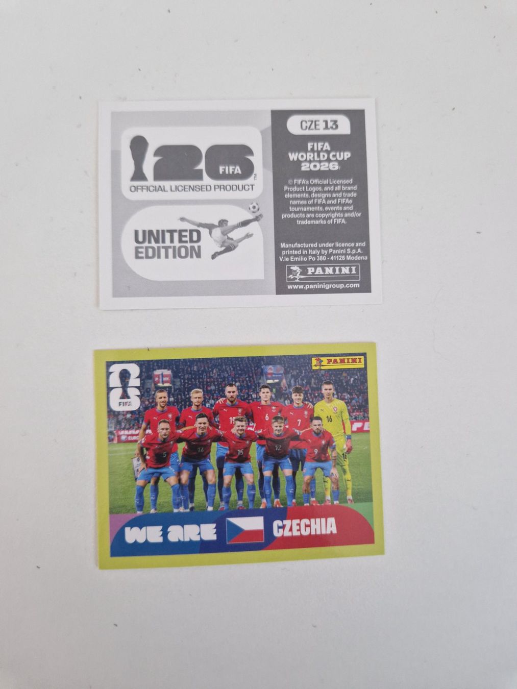 Panini Sammelbilder & Trading cards: Panini Sticker CZE13 – Neu (gemäss Beschreibung) aus Stüsslingen von white_angel86