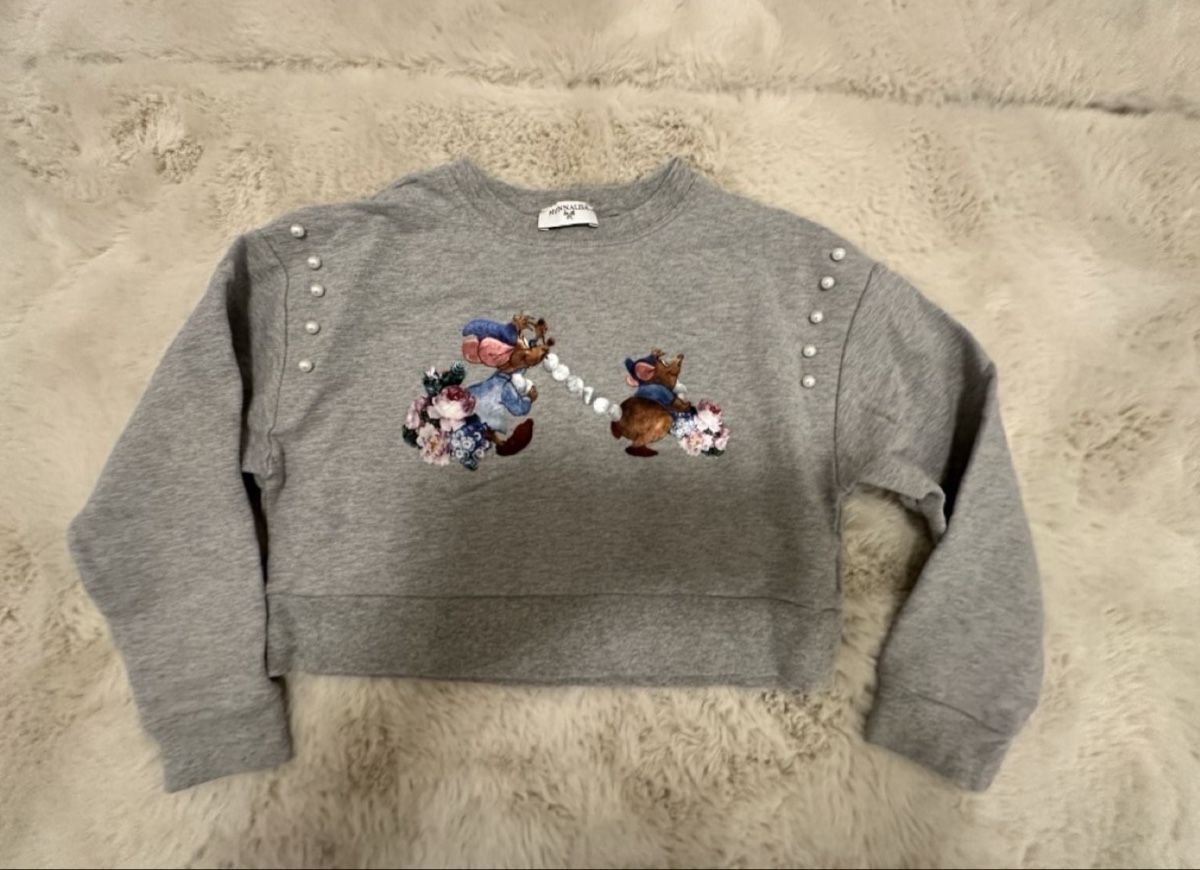 Monnalisa Pullover & Sweatshirts: Monnalisa Mädchen Pullover Gr. 128/8J Top Zustand! – Gebraucht aus Jonen von rdi_qj9p 1