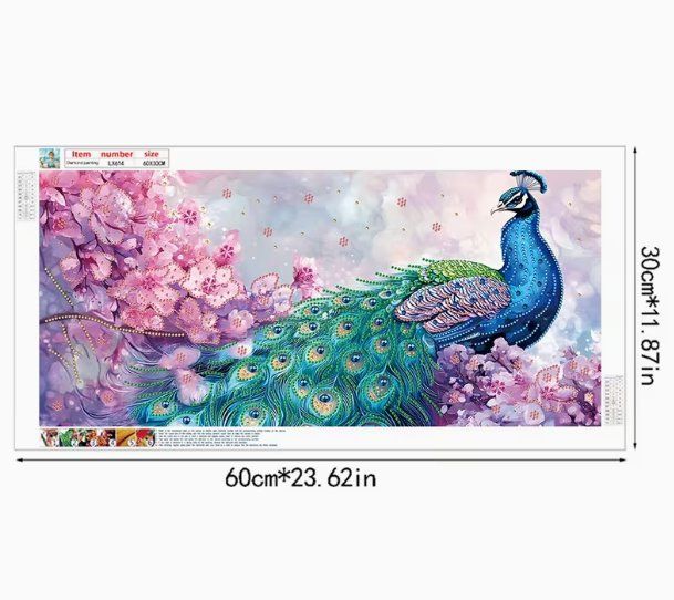 Kits de loisir créatif: Diamond Painting Pfau – Neuf avec emballage d'origine à Obergösgen par Diamond-Painting 2
