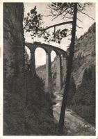 Filisur (GR) – Landwasserviadukt mit Rhätischer Bahn G