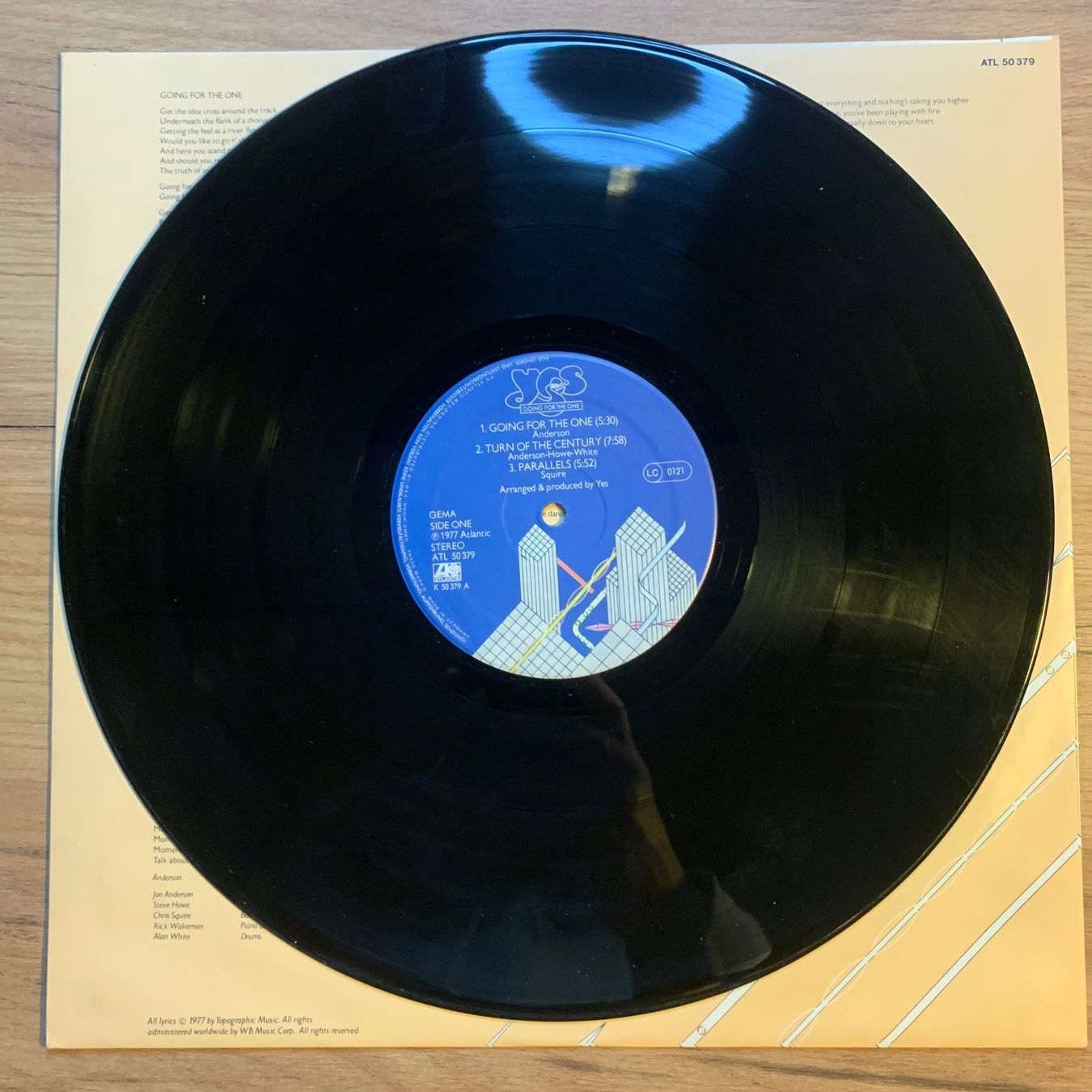 Dischi in vinile: YES - GOING FOR THE ONE...OG GER 1977...VG+/VG++ – Usato da Gals venduto da Diskopatshop 6