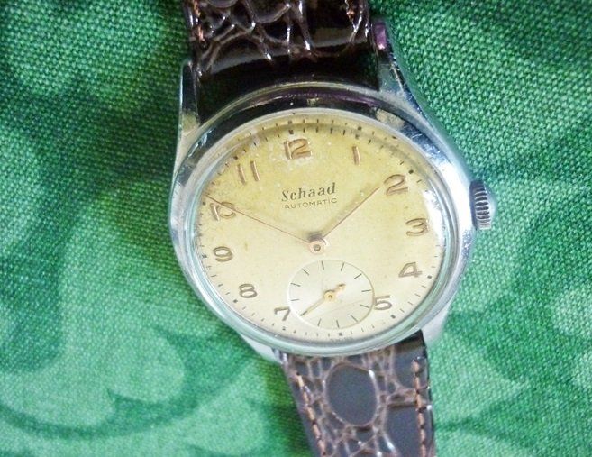 Orologi: Vintage Schaad - Automatic Uhr - Bumper - Hammerautomatic – Usato da Adliswil venduto da di_hans 3
