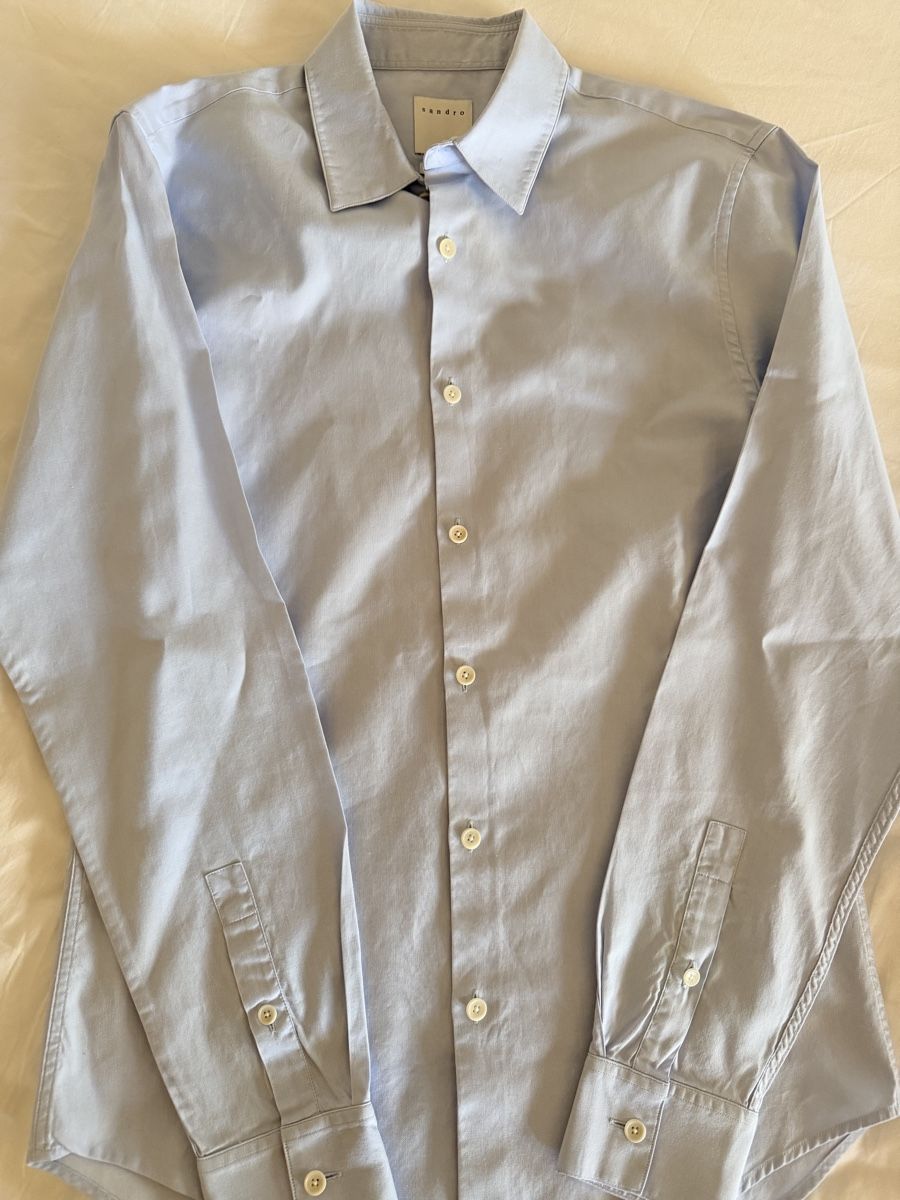 Sandro Camicette: Chemise Sandro taille 36 – Usato da Lausanne venduto da Meganelausanne 1