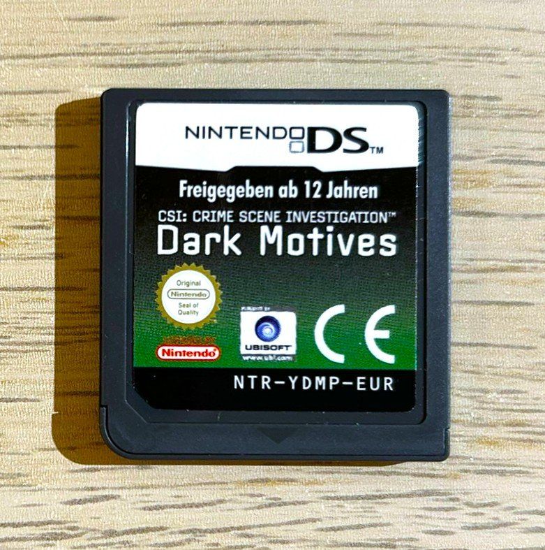 Nintendo Giochi: CSI Dark Motives Nintendo DS – Usato da St. Gallen venduto da Alpine.Arcade