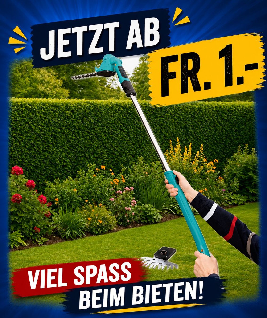 Westfalia Alle Werkzeuge: Akku Grasschere & Strauchschere 10,8 V ab Fr. 1.- – Neu und originalverpackt aus Koppigen von Bracher_Mail-House