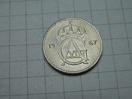 Schweden  25 Öre, 1967