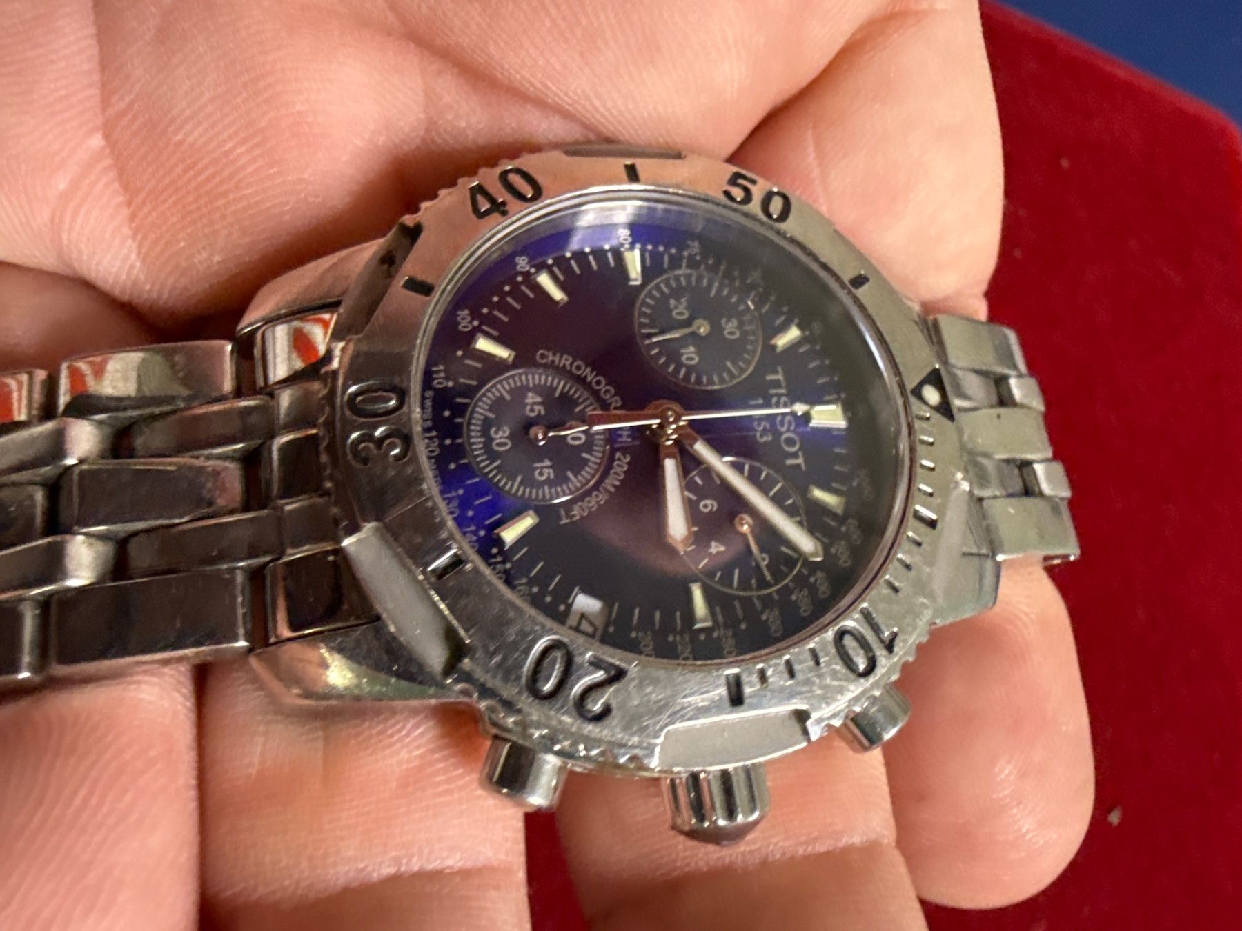 Tissot Montres: Tissot Chronograph 39.5 mm – D'occasion à Pfeffingen par Allhandelklgwatches 1