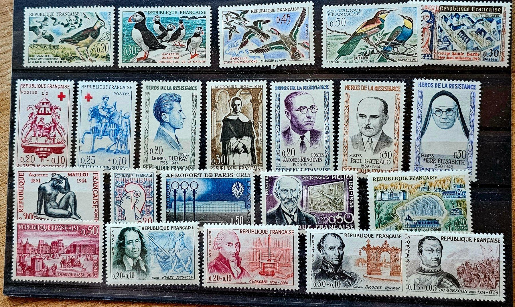 Tous les timbres: FRANCE anciens  neufs ** – Neuf (Voir description) à Les Valettes par Nuba1