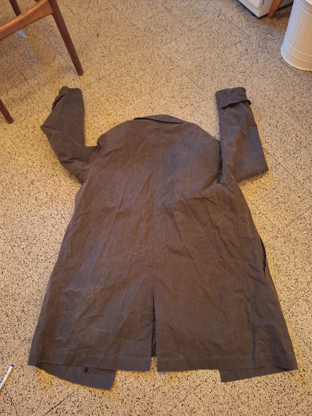 Mäntel: Trench ciré type Barbour brun L – Gebraucht aus Carouge GE von lor_m8jm 2