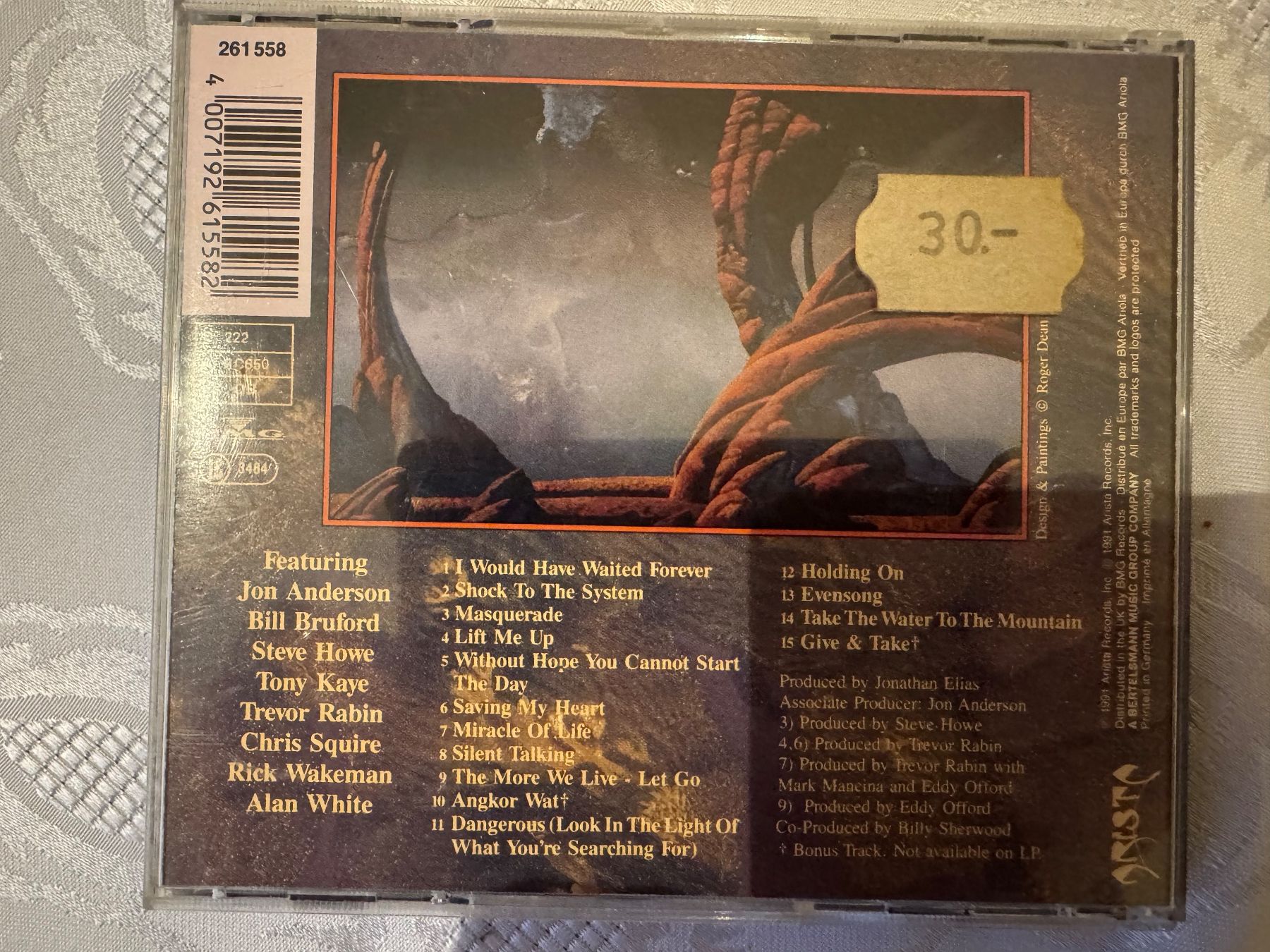 CD: YES - Union – Nuovo (secondo la descrizione) da Duggingen venduto da Kisha010 2