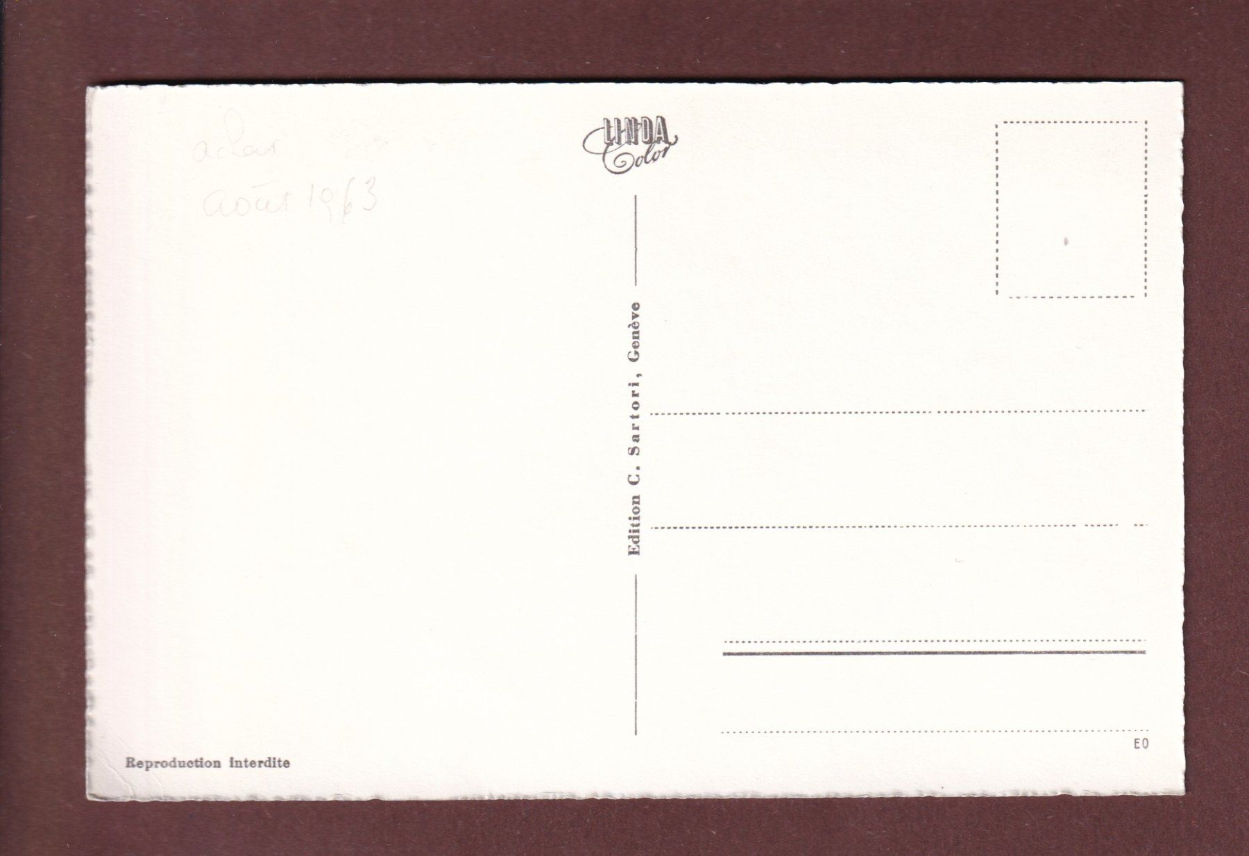 Cartoline postali: NYON - Château – Usato da Pully venduto da nicecards-shop 1