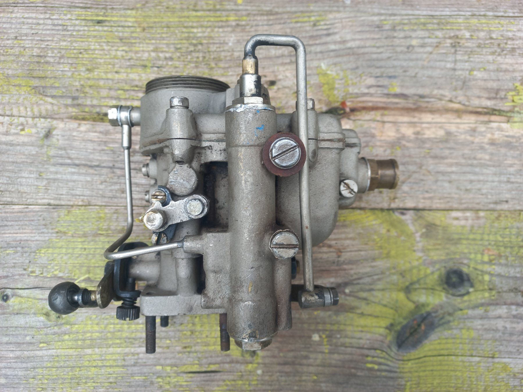 Alle Autoersatzteile: rarer Oldtimer Messing / Bronze Vergaser WEBER Typ unbekannt – Gebraucht aus Dulliken von Dullikenlerchclassic 1