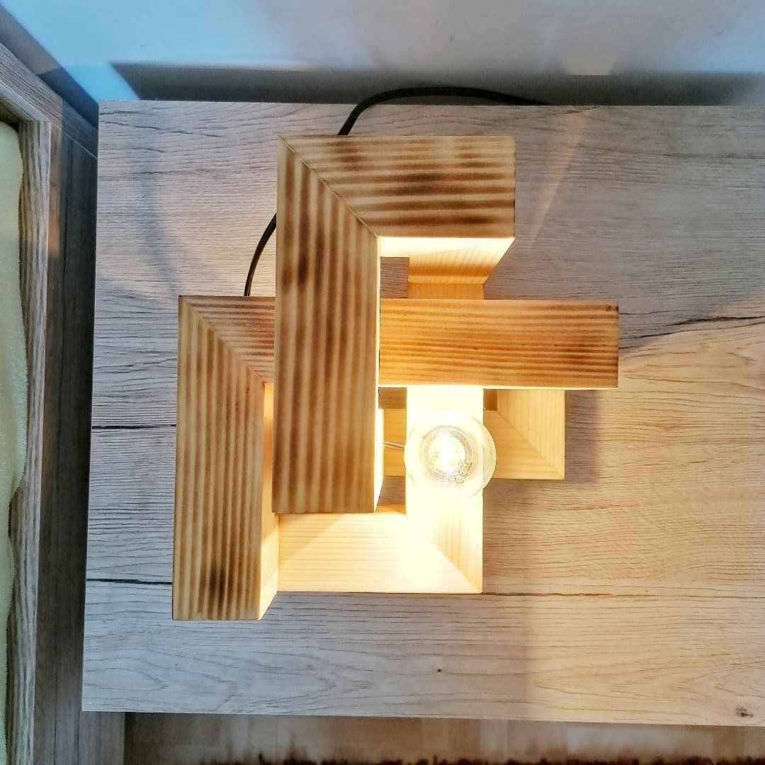 Lampade: Holz Illusion Lampe Massiv – Nuovo e nell'imballaggio originale da Zürich venduto da Miki_Schreiner 6