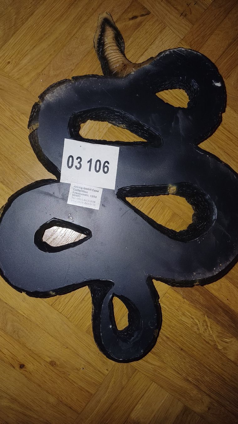 Figuren: Deko Schlange gross,  Python, neuwertig, Dekoartik – Gebraucht aus St. Gallen von gab_8nvv 4