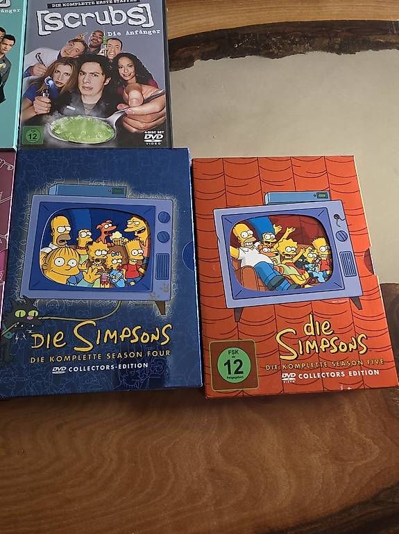 Alle DVDs: The Simpsons / Scrubs Serien Staffel – Gebraucht aus Turgi von daehler908 2