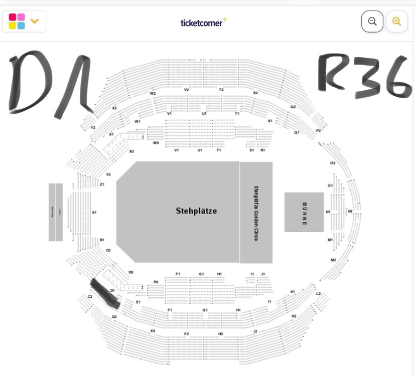 1 Sitzplatz Böhse Onkelz Zürich Hallenstadion Hardticket, D1 Kaufen