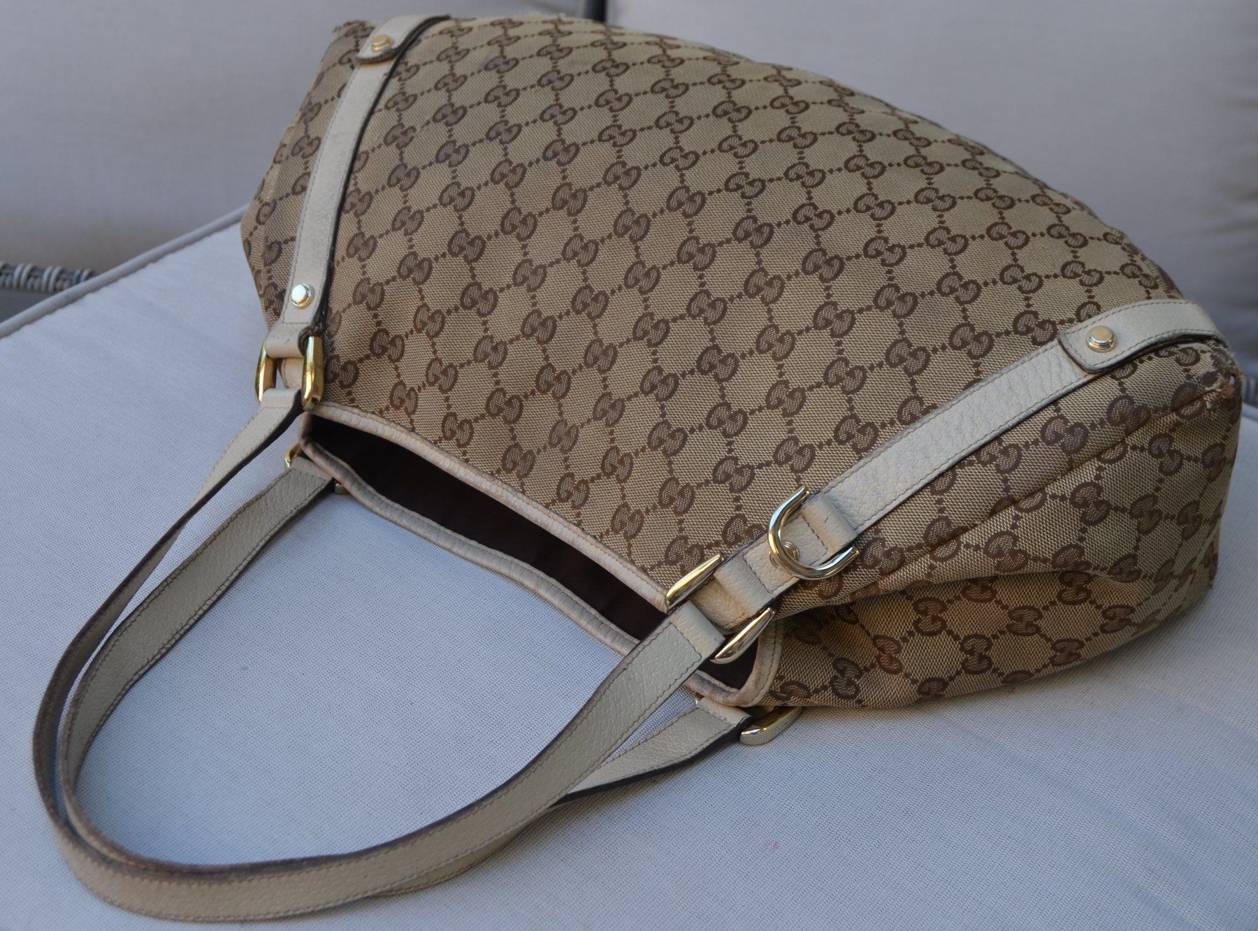 Gucci Borse da donna: Gucci GG Canvas Abbey Tasche / sac – Usato da Collonges venduto da arashee 5