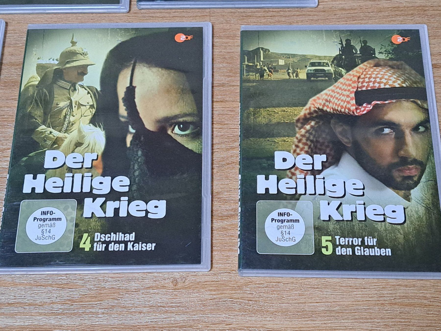Tutti i DVDs: Der Heilige Krieg, Boxset mit 5 Discs, Kreuzzug n Jerusalem – Nuovo (secondo la descrizione) da Unterseen venduto da Kanica 7