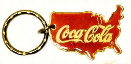 Coca-Cola Schlüsselanhänger  (18) Metall