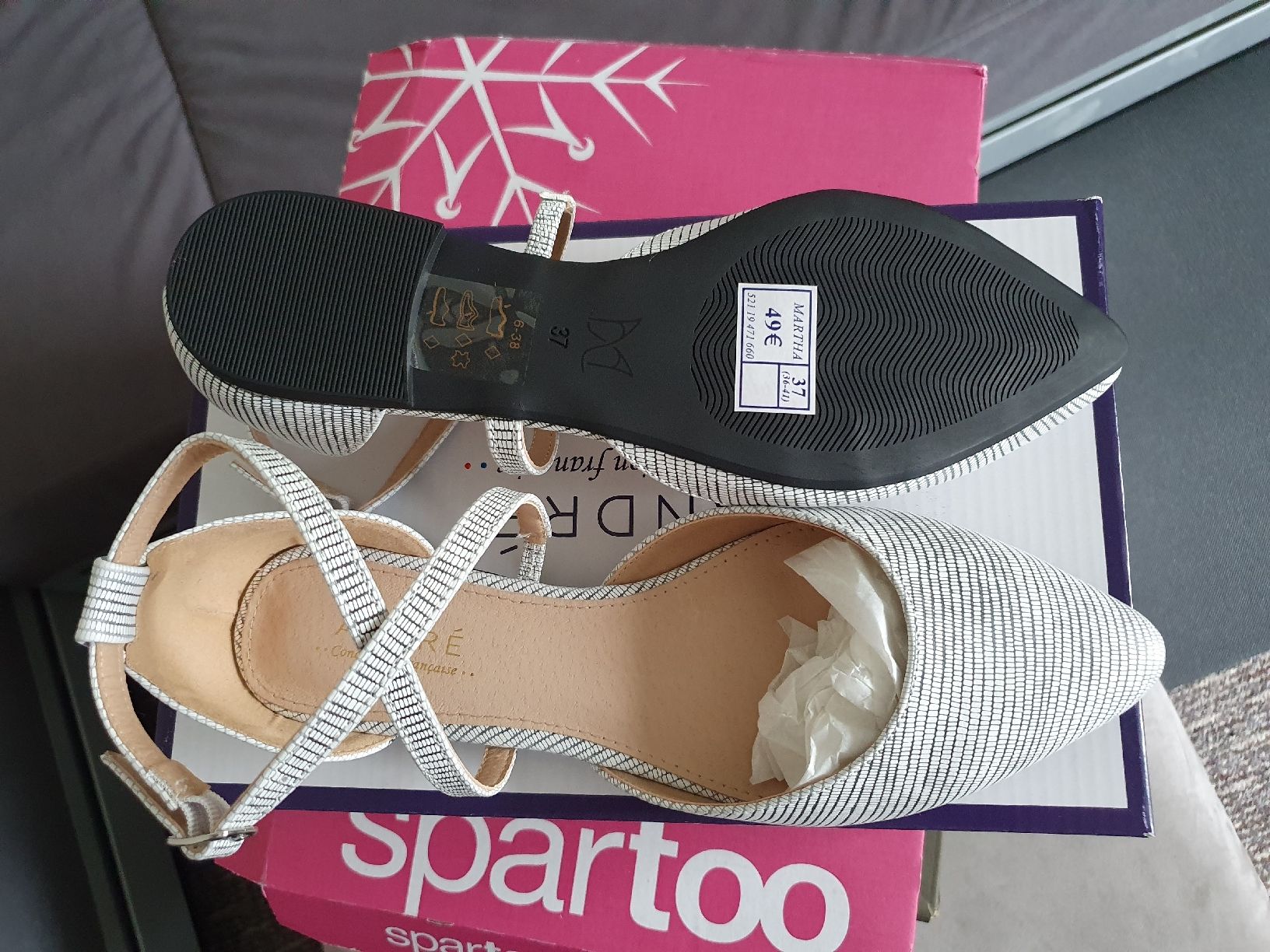 André Scarpe da donna: Sandale von André in der Grösse 37 – Nuovo e nell'imballaggio originale da Wittenbach venduto da tsc_5tyv 7