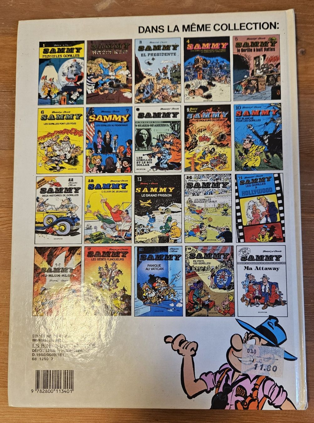Fumetti: Sammy N 12 (T.B.E.) L'élixir de jeunesse – Usato da Prévonloup venduto da bitume1975 1