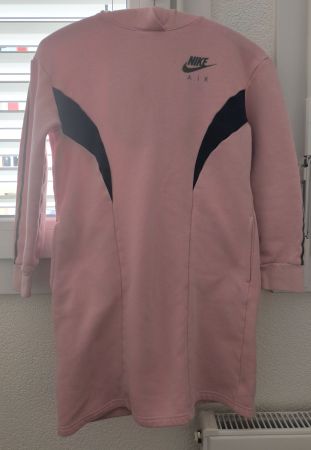 Nike Air Hoodie-Kleid - Rosa/Mauve Marke: Nike Grösse: M