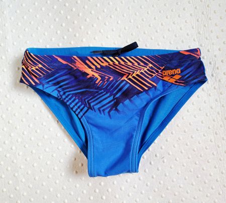 NEU! Coole Arena Badeslip Gr. 140 Blau für Jungs