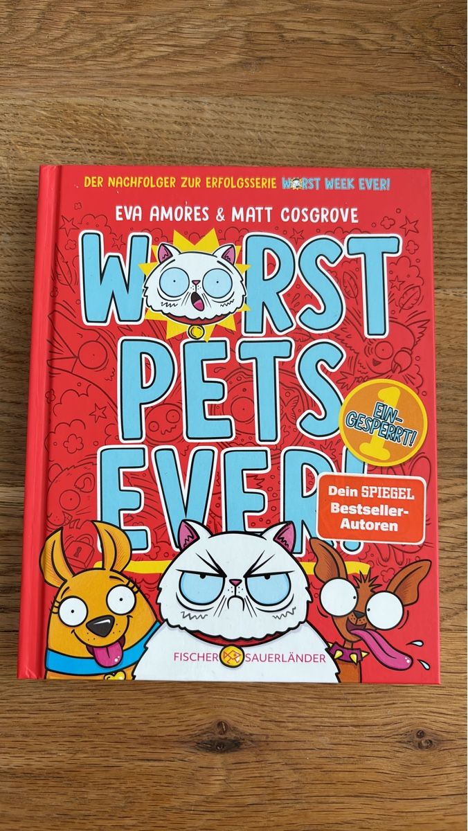 Bücher: Buch "Worst Pets Ever" NEU – Neu (gemäss Beschreibung) aus Hinterkappelen von andi2610
