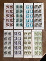 Briefmarken Frankatur Postbeförderung 87-89 Serie unvollst.